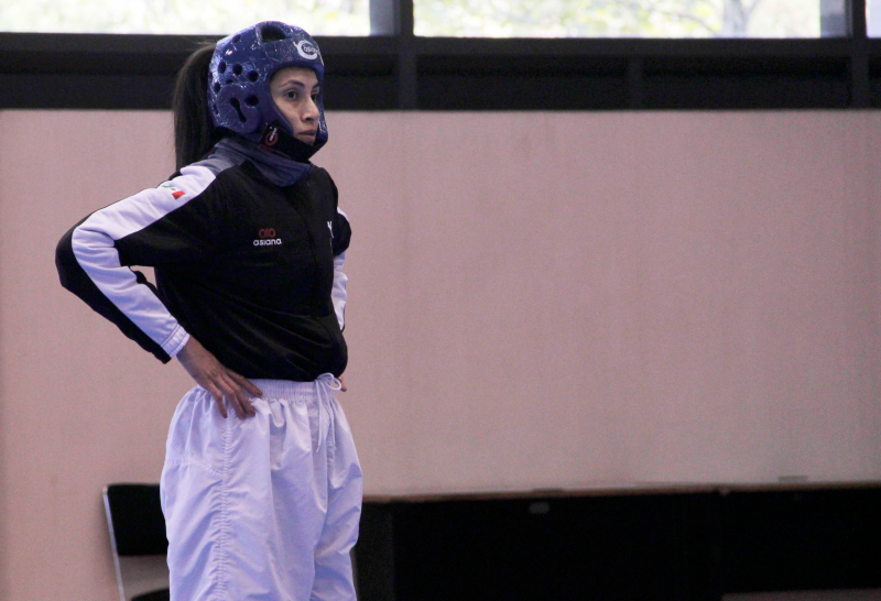 Itzel Manjarrez decidió despedirse del tatami