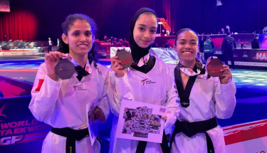 Claudia Romero se colgó la medalla de bronce en el Grand Prix Final de ParaTaekwondo