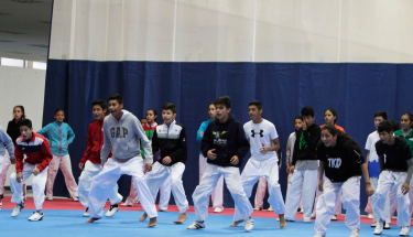 La concentración de los cadetes en el CNAR fue muy productiva