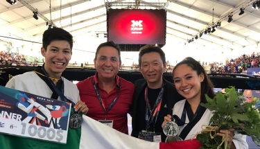 Plata para Ana Zulema Ibáñez y Marco Arroyo en el Grand Prix de Roma