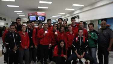 El equipo mexicano regresó al país después de su participación en el Mundial
