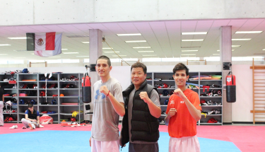 César y Saúl partieron a Moscú para competir en el primer Grand Prix del año
