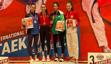 Angie Venegas se colgó la medalla de bronce en el Ramus Sofia Open 2022