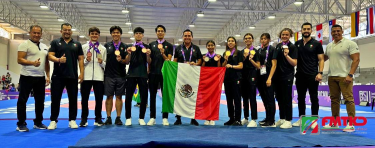 México cosechó nueve medallas en Asunción 2025