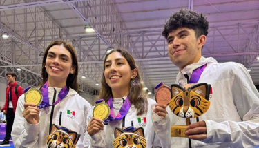 Dos oros y un bronce para México en la primera jornada de Asunción 2025